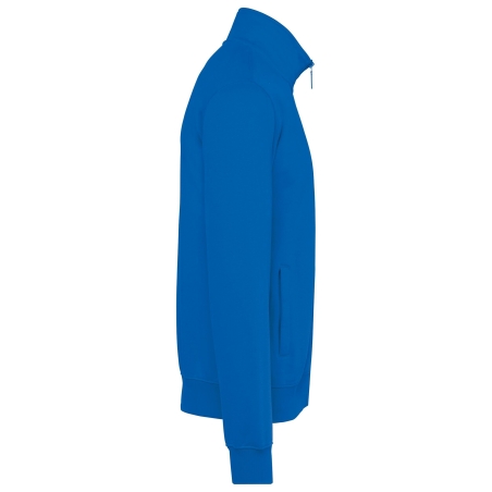 Veste molleton gratté zippée Bleu Royal Kariban homme – vue 3