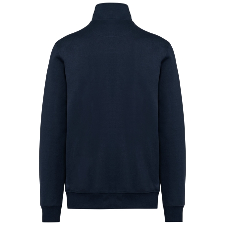 Veste Sweat Molleton Gratté Homme Marine – Kariban – vue 2