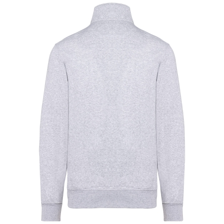 Veste sweat molleton zippée homme Gris Kariban – vue 2