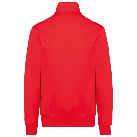 Veste sweat molleton gratté homme Rouge Kariban – vue 2
