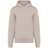 Sweat à capuche oversize unisexe beige Kariban 280 g/m²