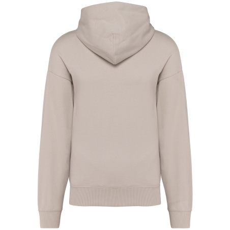 Sweat à capuche oversize unisexe beige Kariban 280 g/m² – vue 2
