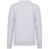 Sweat-shirt écoresponsable col rond Gris (Ash Heather) Kariban – vue 2