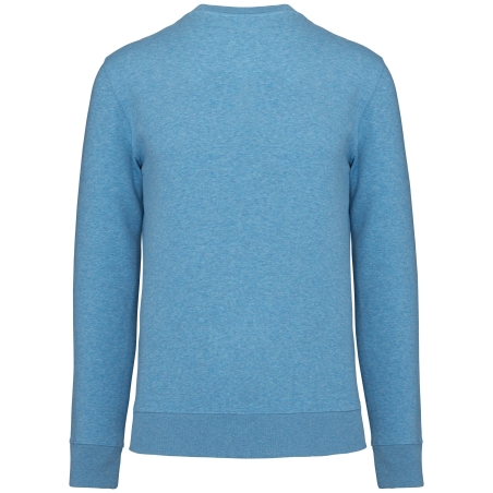 Sweat-shirt écoresponsable col rond Bleu Kariban – vue 2