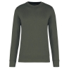 Sweat-shirt écoresponsable col rond Dark Khaki Kariban