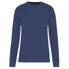 Sweat-shirt écoresponsable col rond Bleu profond Kariban