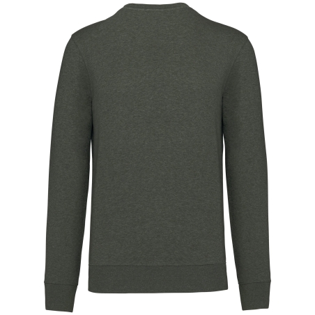 Sweat-shirt écoresponsable col rond Vert Marble Kariban – vue 2