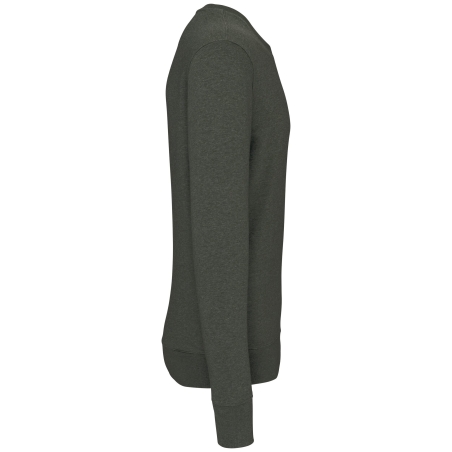 Sweat-shirt écoresponsable col rond Vert Marble Kariban – vue 3