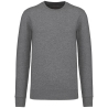 Sweat-shirt écoresponsable col rond Grey Heather Kariban