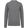 Sweat-shirt écoresponsable col rond Grey Heather Kariban – vue 2
