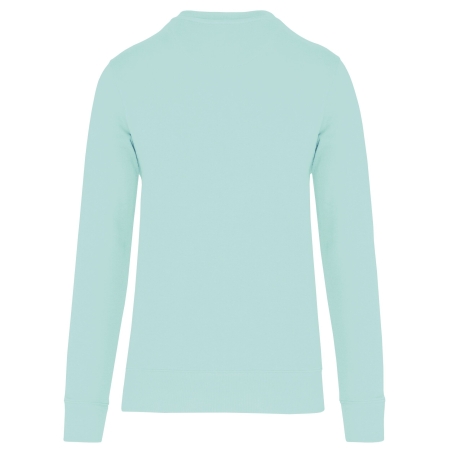Sweat-shirt écoresponsable col rond Bleu unisexe Kariban – vue 2