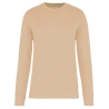 Sweat-shirt écoresponsable col rond Beige Kariban