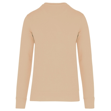 Sweat-shirt écoresponsable col rond Beige Kariban – vue 2