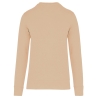 Sweat-shirt écoresponsable col rond Beige Kariban – vue 2