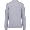 Sweat-shirt écoresponsable col rond Oxford Grey Kariban – vue 2