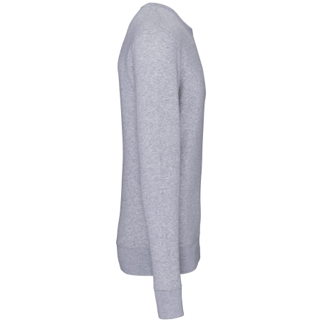 Sweat-shirt écoresponsable col rond Oxford Grey Kariban – vue 3