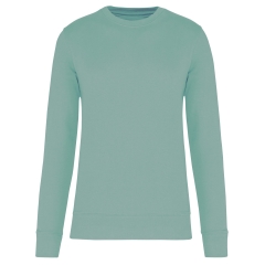 Sweat-shirt écoresponsable col rond Kariban Vert Sage unisexe