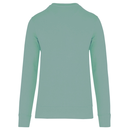 Sweat-shirt écoresponsable col rond Kariban Vert Sage unisexe – vue 2