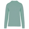 Sweat-shirt écoresponsable col rond Kariban Vert Sage unisexe – vue 2