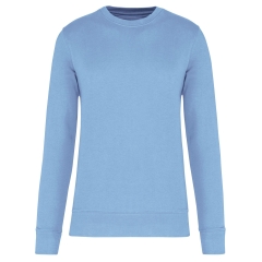 Sweat-shirt écoresponsable col rond unisexe Ciel Kariban