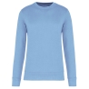 Sweat-shirt écoresponsable col rond unisexe Ciel Kariban