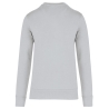 Sweat-shirt écoresponsable col rond Gris Kariban – vue 2