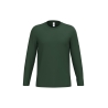 T-shirt manches longues vert iDeal Basic Brand 185 g/m²