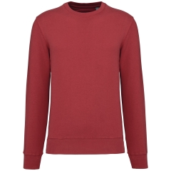 Sweat-shirt écoresponsable col rond Terracotta Red Kariban