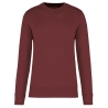 Sweat-shirt écoresponsable col rond Bordeaux Kariban