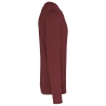 Sweat-shirt écoresponsable col rond Bordeaux Kariban – vue 3