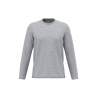 T-shirt manches longues gris unisexe iDeal Basic Brand 185 g/m²
