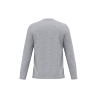 T-shirt manches longues gris unisexe iDeal Basic Brand 185 g/m² – vue 2