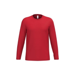 T-shirt Rouge Unisexe iDeal Basic Brand – 185 g/m²