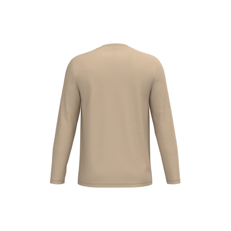 T-shirt manches longues unisexe Beige iDeal Basic Brand 185 g/m² – vue 2