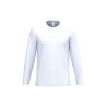 T-shirt manches longues unisexe blanc iDeal Basic Brand 190 g/m²