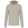 Sweat capuche écoresponsable homme Beige Kariban 280 g/m²