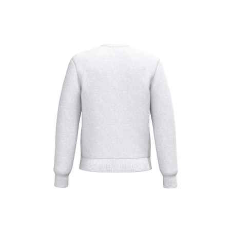 Sweat-shirt col rond unisexe Gris iDeal Basic Brand – vue 2