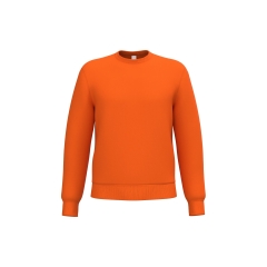 Sweat-shirt col rond unisexe Orange iDeal Basic Brand