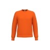 Sweat-shirt col rond unisexe Orange iDeal Basic Brand