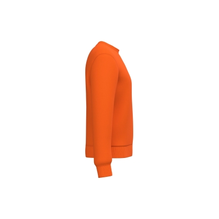Sweat-shirt col rond unisexe Orange iDeal Basic Brand – vue 3