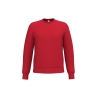 Sweat-shirt col rond unisexe Rouge iDeal Basic Brand