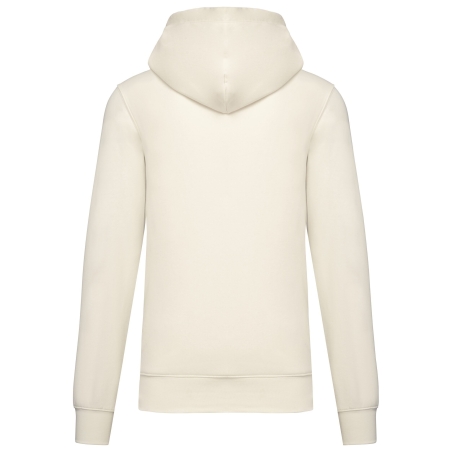 Sweat capuche écoresponsable Kariban 280 g/m² – Blanc Coconut Milk – vue 2