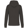 Sweat capuche écoresponsable gris homme 280 g/m² Kariban – vue 2