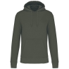 Sweat capuche écoresponsable Dark Khaki 280 g/m² Kariban