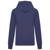 Sweat capuche écoresponsable homme Violet Deep Purple Kariban – vue 2