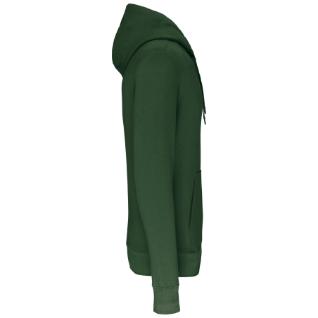 Sweat à capuche écoresponsable Forest Green Kariban – vue 3