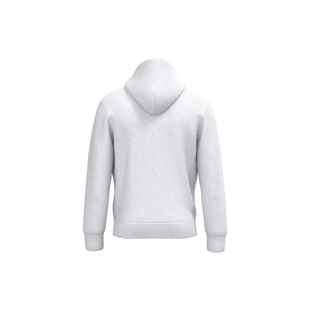 Sweat-shirt à capuche unisexe Gris iDeal Basic Brand – vue 2