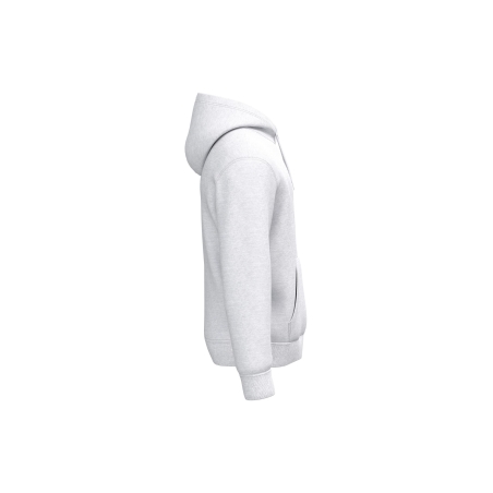 Sweat-shirt à capuche unisexe Gris iDeal Basic Brand – vue 3