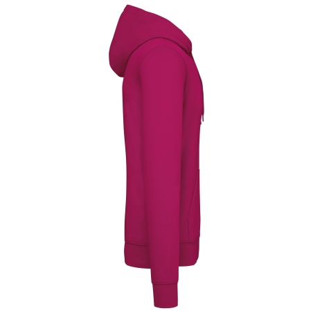 Sweat capuche écoresponsable 280 g/m² Fuchsia Kariban – vue 3