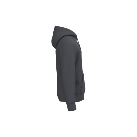 Sweat-shirt capuche unisexe Gris iDeal Basic Brand – vue 3